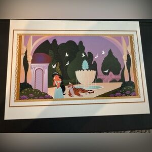 Disney 'Truly Free' Art Postcard